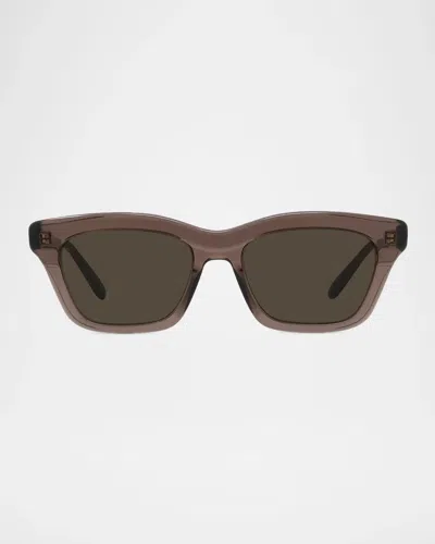 Loewe Men & Apos;s Acetate Cat-eye Sunglasses In Brown
