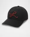 Loewe Logo-patch Baseball Cap In Purple