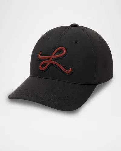 LOEWE MEN & APOS;S L-PATCH BASEBALL CAP