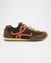 Loewe Ballet Runner Sneakers In Brown
