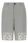Loewe Men Bermuda Anagram In Gray