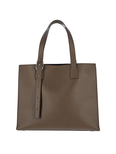 Loewe Men Buckle Horizontal' Tote Bag