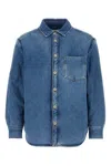 Loewe Camicia H526y50x12 Indigoblue In Blue