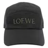Loewe Cotton Camp Baseball Cap In Gray