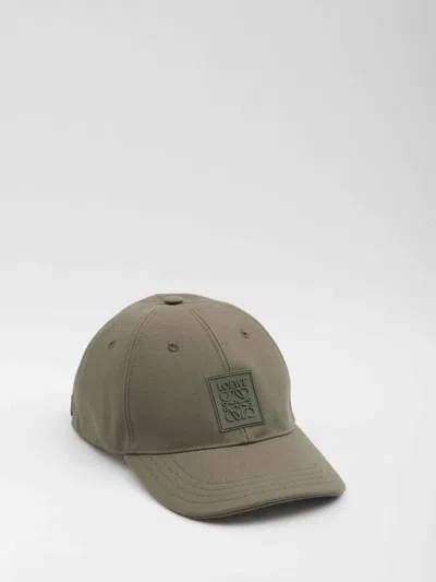 LOEWE LOEWE MEN CAP WITH LOGO PATCH