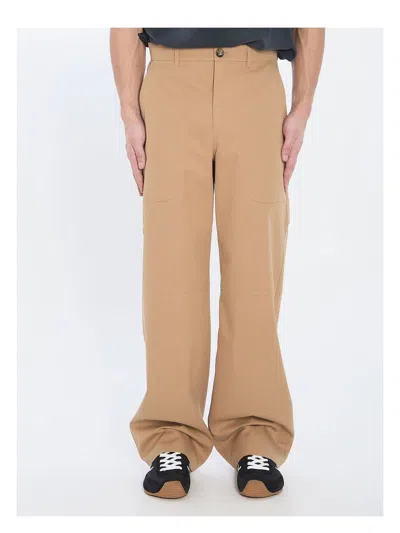 LOEWE MEN'S CARGO TROUSERS