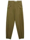Loewe Tapered Cargo Trousers In Teadtglaze