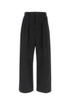 Loewe Stretch Cotton Pant Back Pocket In Gray