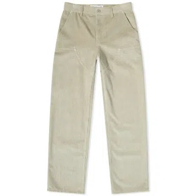 Loewe Corduroy Workwear Trousers For Men In Fw23 In Cretabeige