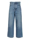 Loewe Men Cotton Denim Jeans In Blue