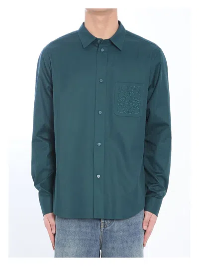 LOEWE MEN'S COTTON SHIRT