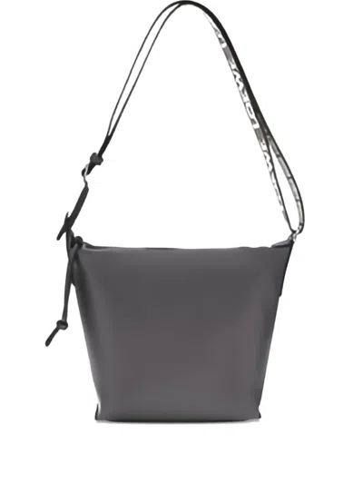 Loewe Men Cubi Small Leather Crossbody Bag In Multi
