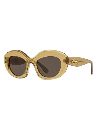 Loewe Men's Curvy 51mm Cat-eye Sunglasses