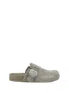 Loewe Textured Surface Slip-on Slippers
