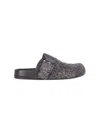 Loewe Mud Suede Ease Buckle Slippers