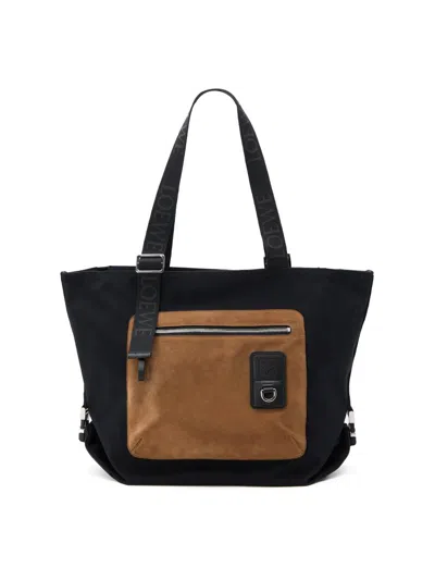 Loewe Men's Flex Zipped Tote Bag In Multi