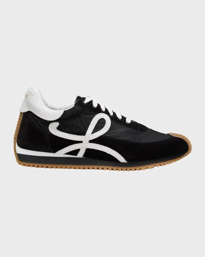 LOEWE MEN'S FLOW RETRO RUNNER SNEAKERS