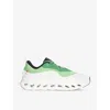 Loewe X On Men's Cloudtilt 2 Knit Low-top Sneakers In Green/white
