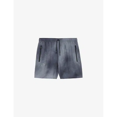 Loewe Short Length Shorts In Grey/multicolour