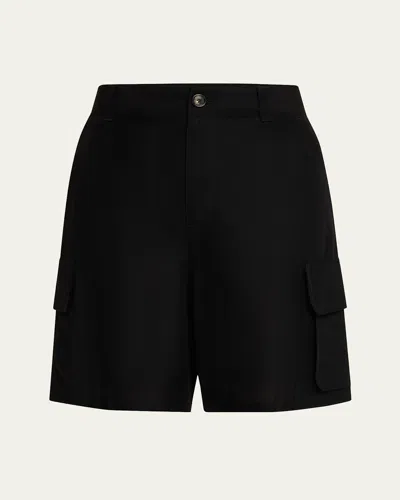 LOEWE MEN'S HIGH-RISE CARGO SHORTS
