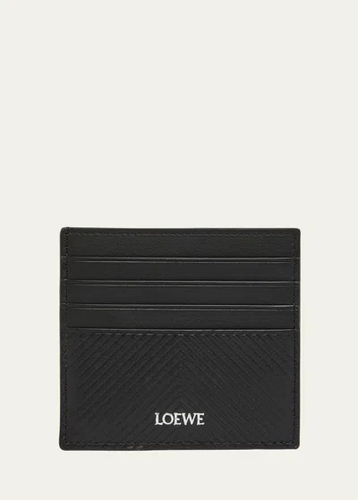 LOEWE MEN'S LEATHER CARD HOLDER