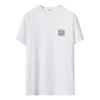 Loewe Men Anagram Regular T-shirt In White