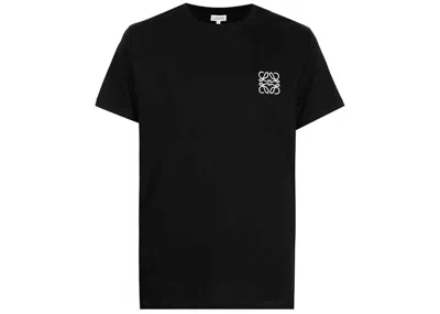 Pre-owned Loewe Men's  Anagram T-shirt In Black