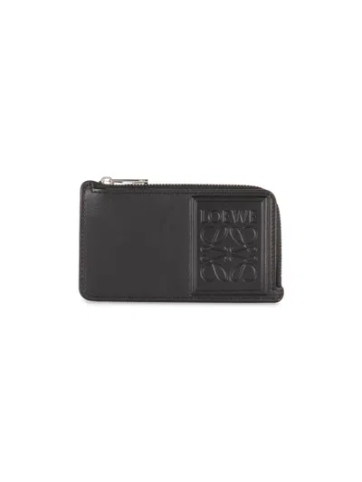 Loewe Men's  Patch Coin Cardholder In Black