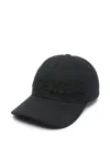 Loewe Logo Embroidered Hat In Black