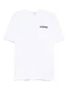 Loewe Logo-embroidered Cotton-blend Jersey T-shirt In Multi