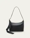 Loewe Loop Hobo In Supple Grained Leather Skin For Man In Black