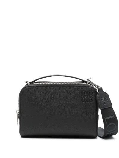 Loewe Men Mini Leather Camera Bag In Multicolor