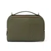 Loewe Men's New Mini Camera Crossbody In Khaki Green