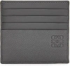 Loewe Men's Open Plain Cardholder In Anthracite
