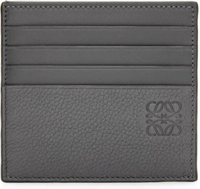 Loewe Men's Open Plain Cardholder In Anthracite