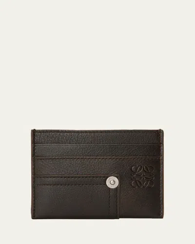 Loewe Men's Panta Plain Leather Cardcase