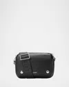 Loewe Men's Pebble Leather Camera Bag In Black