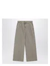 Loewe Pleated Sand-coloured Denim Pants Men