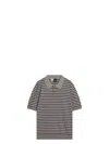 Loewe Men's Polo With Blue Stripes