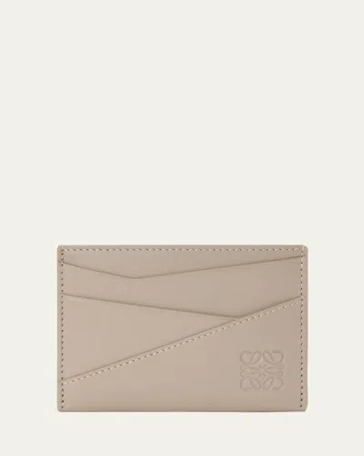 LOEWE MEN'S PUZZLE CALFSKIN CARD HOLDER