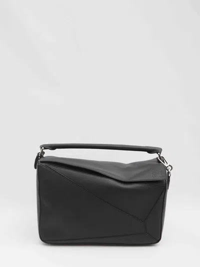 Loewe Men Puzzle Edge Large Bag In Black