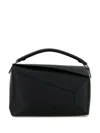 Loewe Men Puzzle Edge Large Leather Handbag In Multi