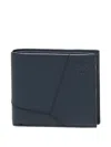 Loewe Puzzle Edge Leather Bifold Wallet In Multi