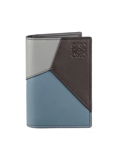 Loewe Men's Puzzle Edge Leather-blend Bifold Card Holder
