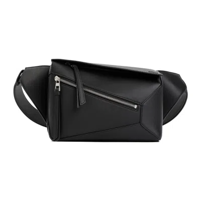 Loewe Men's Puzzle Edge Small Bumbag In Black
