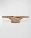 Loewe Men's Puzzle Mini Belt Bag In Brown
