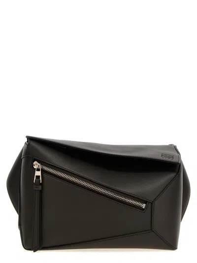 Loewe Puzzle Crossbody Bags Gray