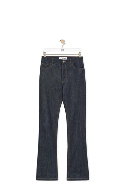 Loewe Men's Rawdenim Bootcut Jeans For The Ss24 Season