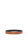 Loewe Men's Reversible Anagram Belt 4cm | Size 95 | 51501010 In Multicolour