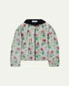 Loewe Men's Reversible Floral-print Windbreaker In Multi